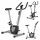  ModernHome GB-BC1422 GREY mechanical upright exercise bike