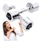  Chrome fixed dumbbells HMS 2x 3 kg