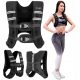  HMS KTO08 8KG Weighted Training Vest Black Comfortable