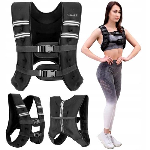  8KG HMS KTO08 Premium Weighted Training Vest STRONG MATERIAL