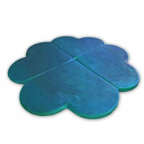  clover play mat 120 cm - turquoise