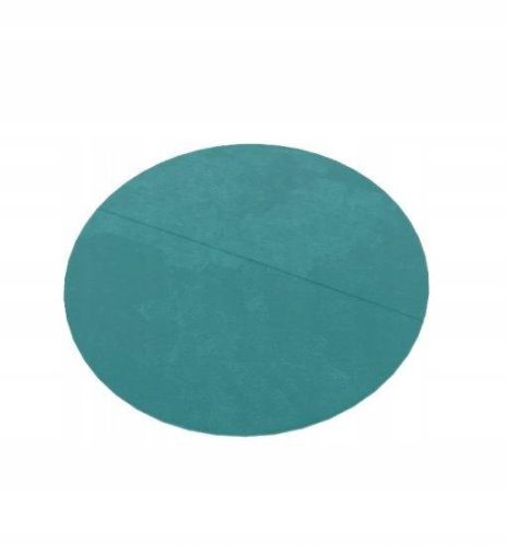  round play mat 120 cm - turquoise