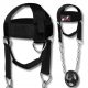  Neck Back Exercise Belt Chain Harness Crown Head Training