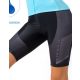  BLACK ELASTIC SPORT CYCLING SHORTS WITH PADDING SHEIN M