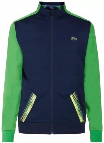  Men's LACOSTE zip-up sweatshirt size S sports zip-up without hood