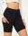  SHEIN BLACK FITTED CLASSIC SHORT SPORT LEGGINGS