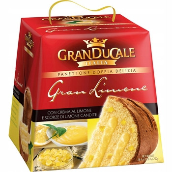  Panettone Granducale Cake with Lemon Cream 750g