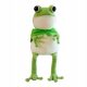  Stuffed Frog Toy Soft Green Plush Frog Toy 60 cm