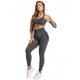  GYM GLAMOUR LEGGINGS MELANGE DARK GREY XS