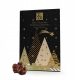  ADVENT CALENDAR WITH DARK CHOCOLATE 70% LACTOSE-FREE SWEETS ORGANIC COCOA