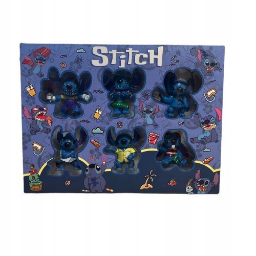  SET OF 6 LILO AND STITCH FIGURES