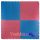  YOSHIMAT SPARK puzzle mat 1m2 x 1m2 x 4 cm blue red