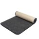  YOGA AND MEDITATION MAT AUSTRALIAN MERINOS GRAPHITE - NATURAL 60X200