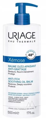 Uriage Xemose Soothing Oil-In-Cream for Dry and Atopic Skin, 500ml with Pump