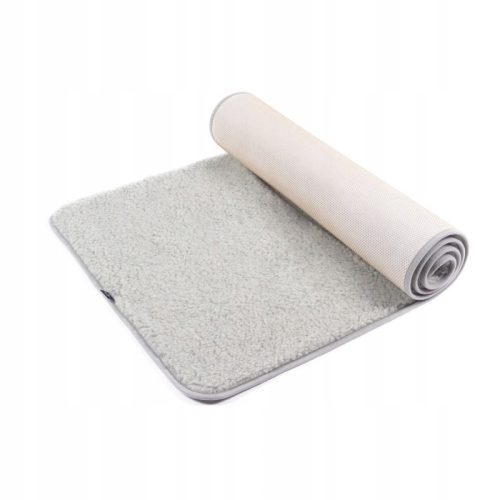  YOGA AND MEDITATION MAT AUSTRALIAN MERINOS GREY - NATURAL 60X200