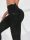  SPORTS LEGGINGS WITH POCKETS HIGH WAIST BLACK SHEIN S 36
