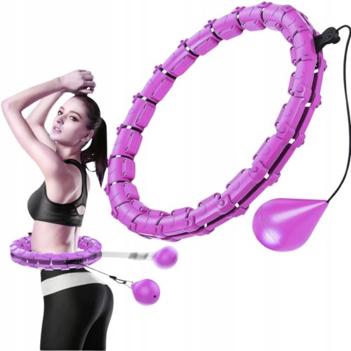  MSport hula hoop with studs 46 cm pink