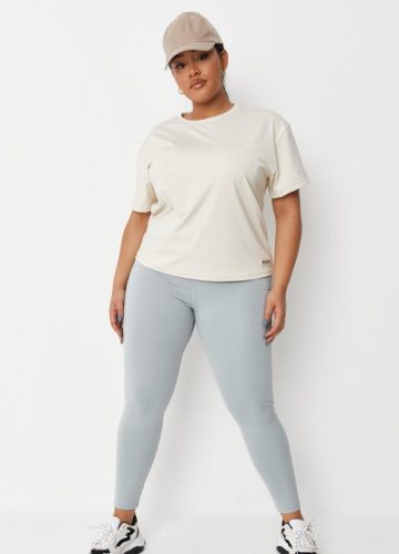  TT97 CREAM SPORTS T-SHIRT MISSGUIDED 54