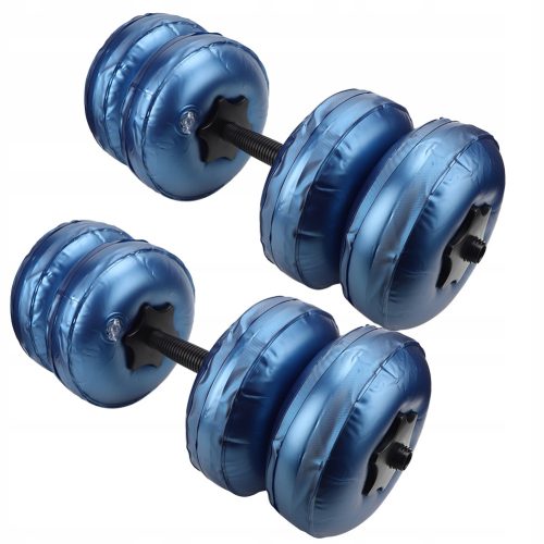  Portable water-filled exercise dumbbells for