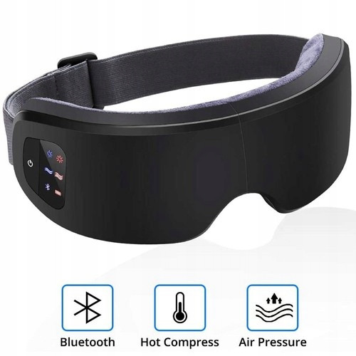  Intelligent 4D Eye Massager Bluetooth USB Charging and Heating Mode