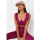  ZZ89 SPORTY TOP FUCHSIA WITH FRILL MISSGUIDED 40