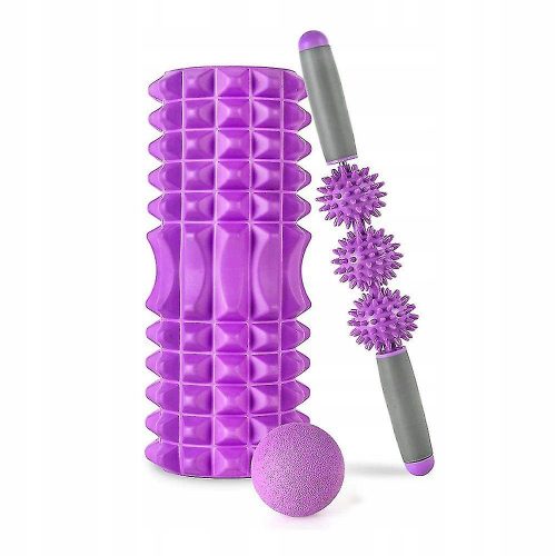  Massage rollers set of foam rollers and a massage stick and ball