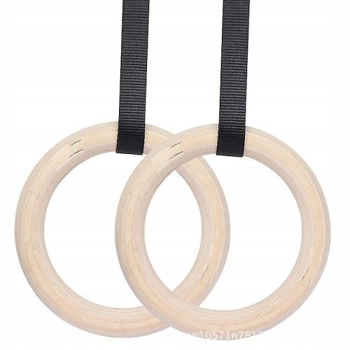  Gymnastic rings 28 cm, professional adjustable fitness