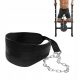  Weighted pull-up and dip belt with a load capacity of 100 kg, for home strength training