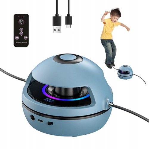  INTELLIGENT SKIPPING ROPE 10 SPEEDS ADJUSTABLE WITH REMOTE CONTROL COUNTING