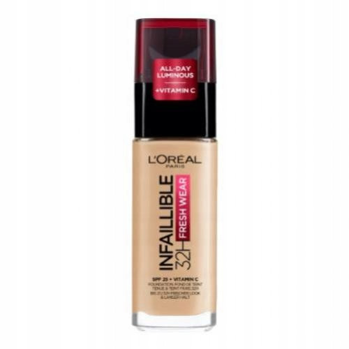  L'Oréal Paris Infaillible Fresh Water 100 Warm Undertone Face Foundation 30ml SPF 21-30