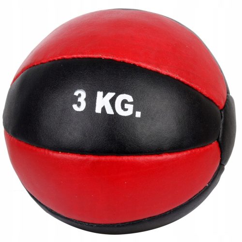  MEDICINE EXERCISE BALL 3KG MAXWEL LEATHER