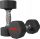  Coated/rubberized fixed dumbbells Proiron 1x 14 kg