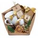  CHRISTMAS GIFT LARGE GIFT BASKET GIFT FOR SANTA CLAUS DAY UNDER THE CHRISTMAS TREE
