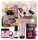  Large Christmas Gift Basket vegan cosmetics for Her chocolate