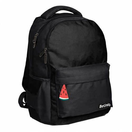 Stylish PASO BEUNIQ Youth School Backpack Set with Pencil Case and Shoe Bag