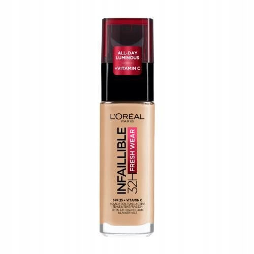  L'Oréal Paris S0572922 Beige Rose Face Foundation 30ml SPF 11-20