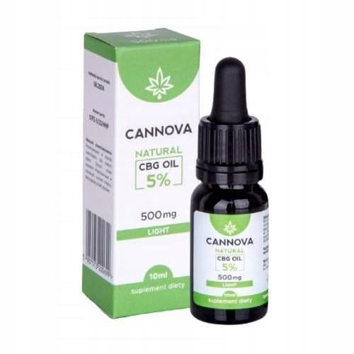  CBG Oil Cannova 5% 10ml BROAD SPECTRUM