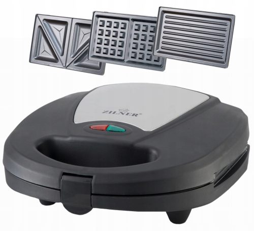  3in1 toast/grill/waffle sandwich maker ZILNER ZL-113
