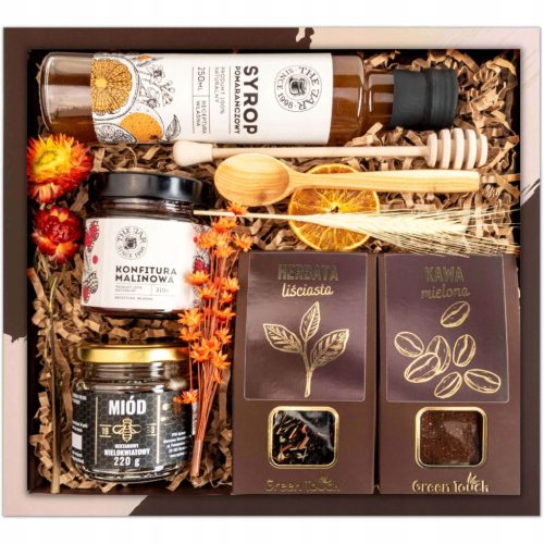  CHRISTMAS GIFT BASKETS TEA HONEY UNIQUE SET