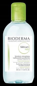 Bioderma Sebium H2O Micellar Water for Combination to Oily Skin, 250 ml