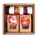  Santa Claus gift set tea HONEY jam gift for companies