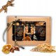  GIFT SET - CASHEW NUTS, ALMONDS - HOLIDAYS, BASKET, GIFT