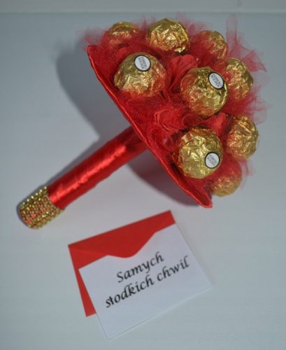  Bouquet of candies lovelyFerrero Rocher gift 24 cm