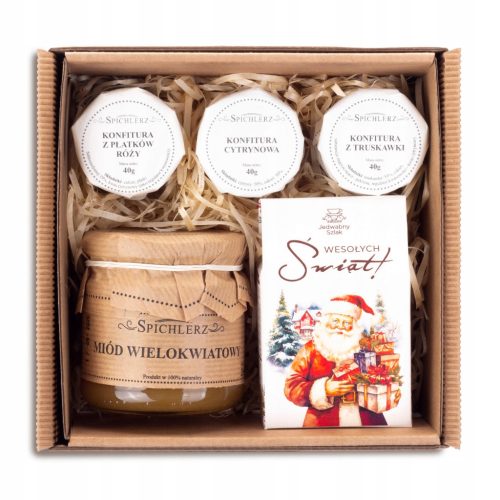  Christmas gift set HOLIDAY honey tea corporate gift