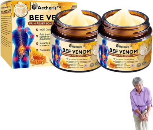  Aetheris Bee Venom Instant Ultra Strength Pain Relief Therapy Cream,