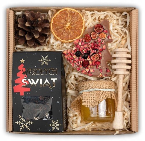  Santa Claus Gift Tea Chocolate Box