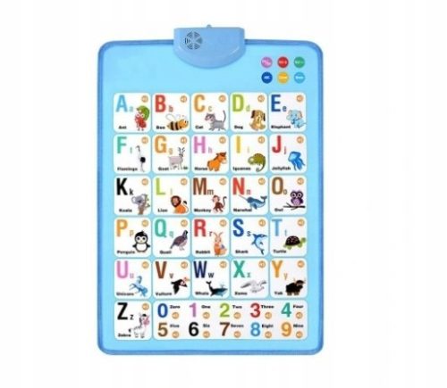  Electronic interactive wall board alphabet