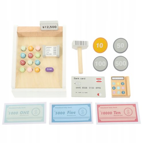  1 set of classic cash register toys