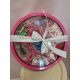  PINK BOX gift small SWEETS FIGURINES BATH BALLS