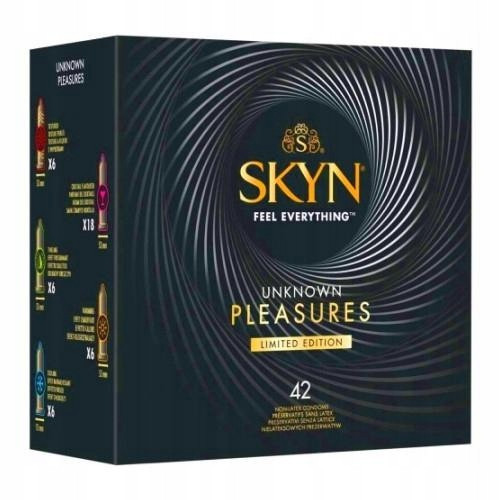  Skyn Unknown Pleasures Limited Edition Condoms 42 pcs.